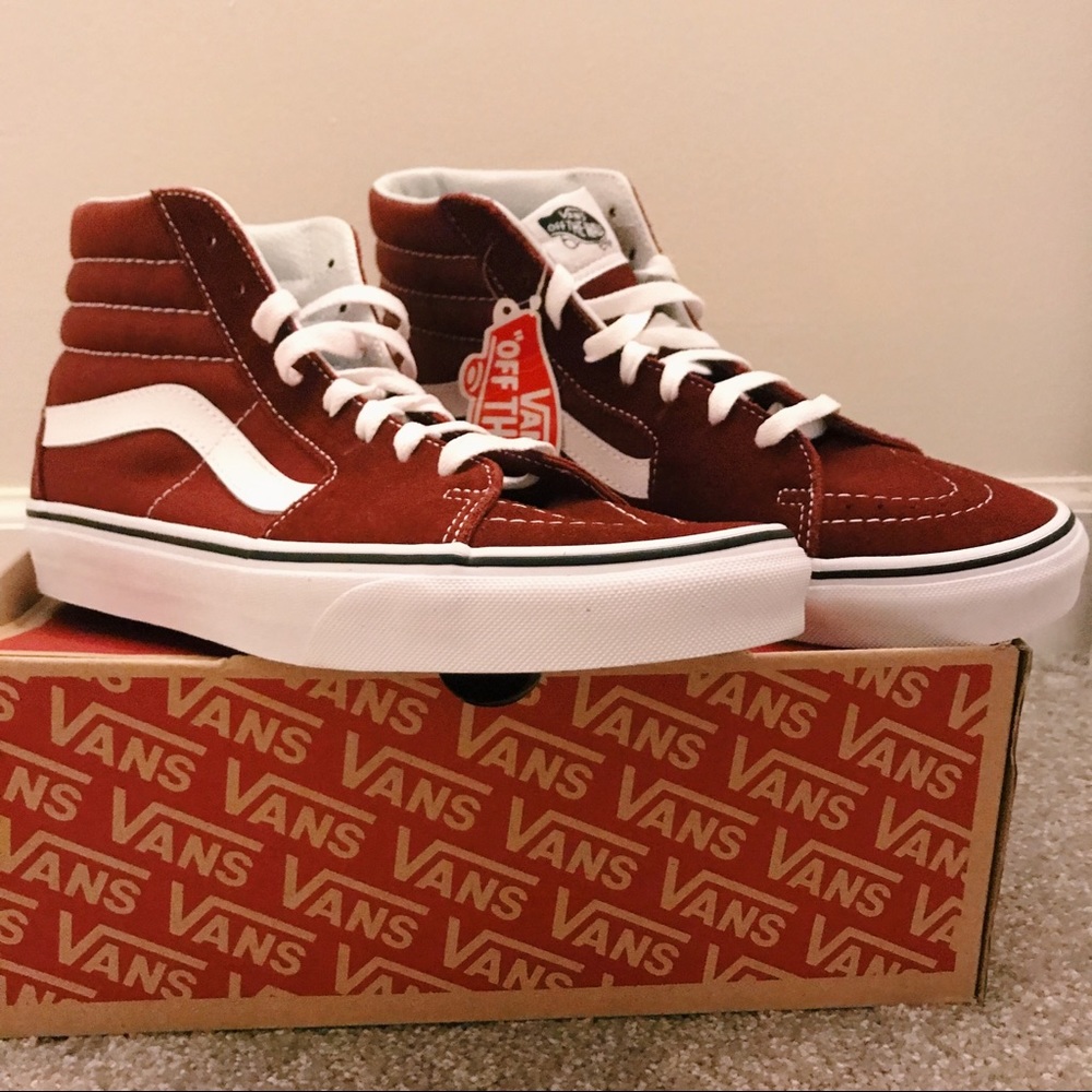 Sk8-Hi Vans NEVER WORN!!